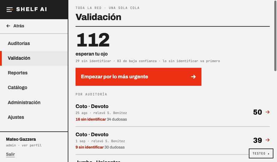 Validación humana